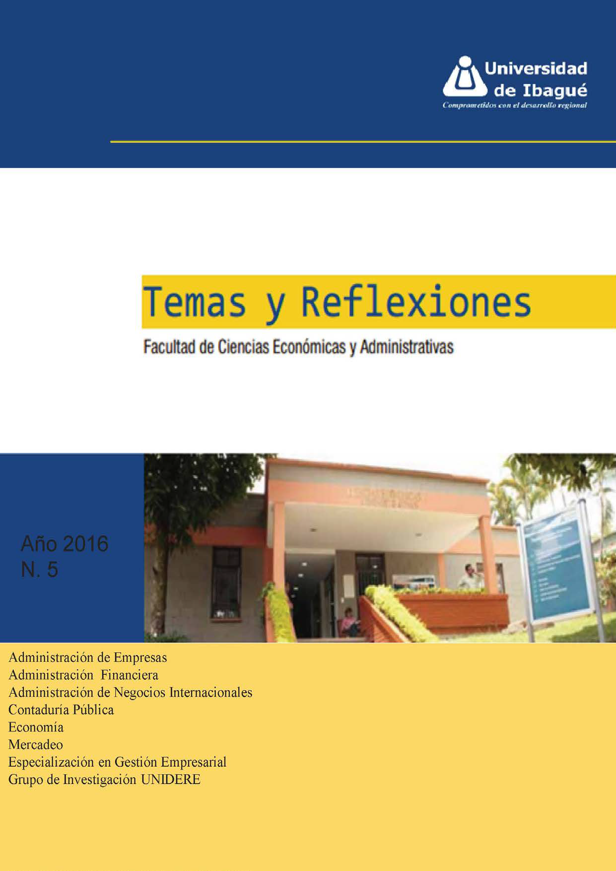 Cover of Temas y Reflexiones 
